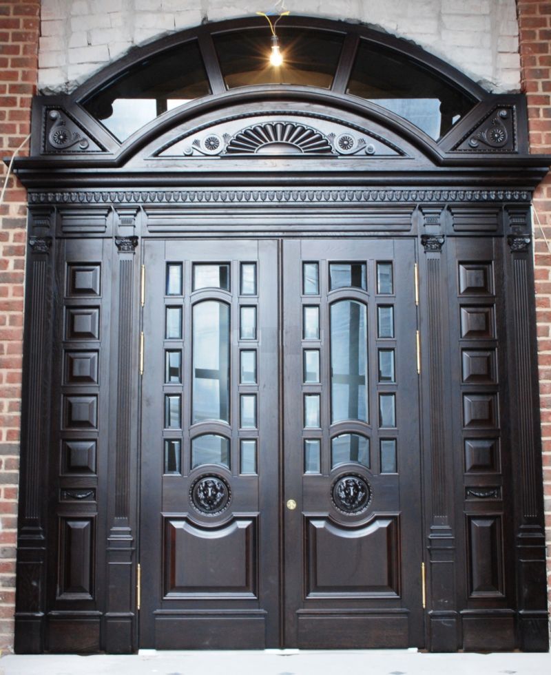 The front door to a private home