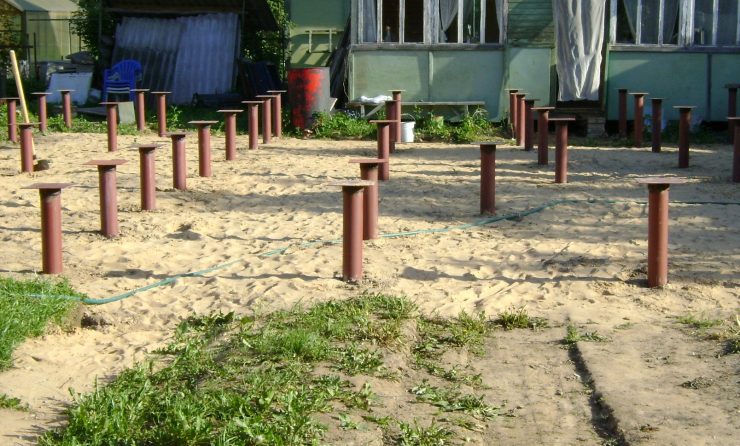 Фундамент для дачи (61 фото): как построить качественный и долговечный фундамент!